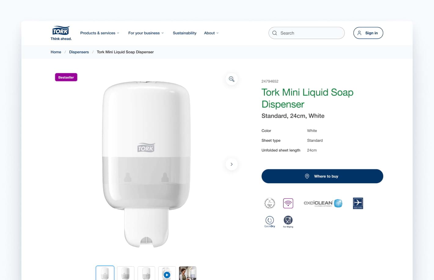 Tork Design System media 21
